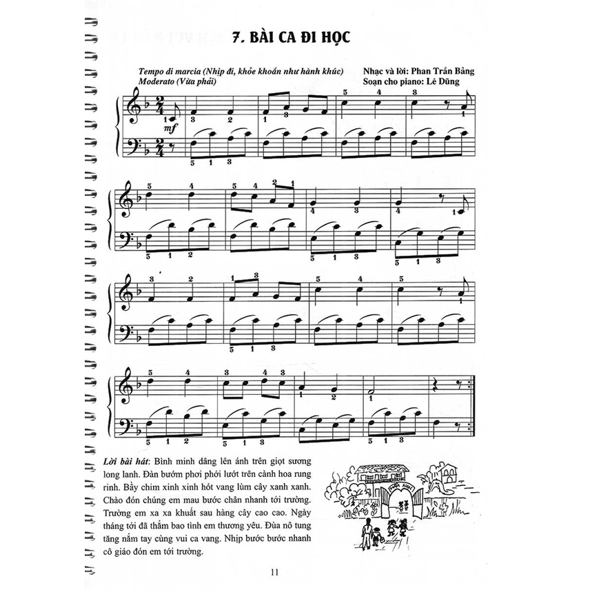 Sách - Piano Cho Thiếu Nhi - Tuyển Tập 220 Tiểu Phẩm Nổi Tiếng - Phần 2
