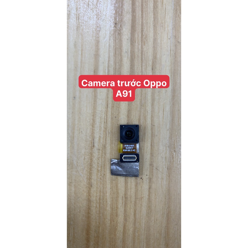 Bộ camera trước, sau Oppo A91 zin bóc máy