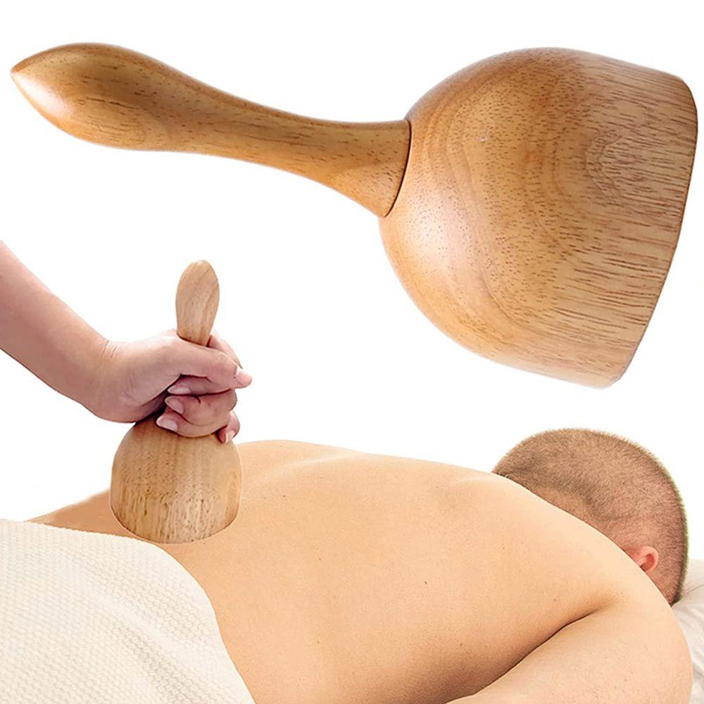 ANEMONE Cốc Gỗ Cầm Tay Giúp Giảm Đau Chống Cellulite Lymphatic Cho Vai / Hông / Bụng / Liệu Pháp Lưu Thông Máu