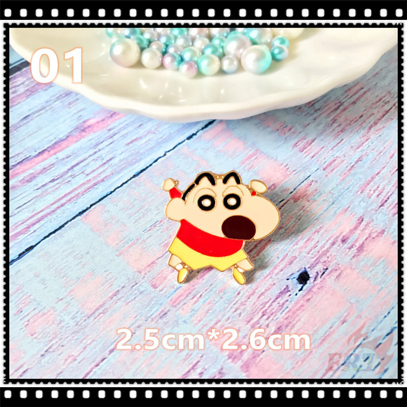 ★ Ghim Cài Áo Hình Cậu Bé Bút Chì Shin-chan - Series 02 Nowara Shinnosuke & Những Người Bạn Của Anh Ấn Tượng - Series 02 Nowara ★ 1 Huy Hiệu Cài Áo Hình Ba Lô Thời Trang