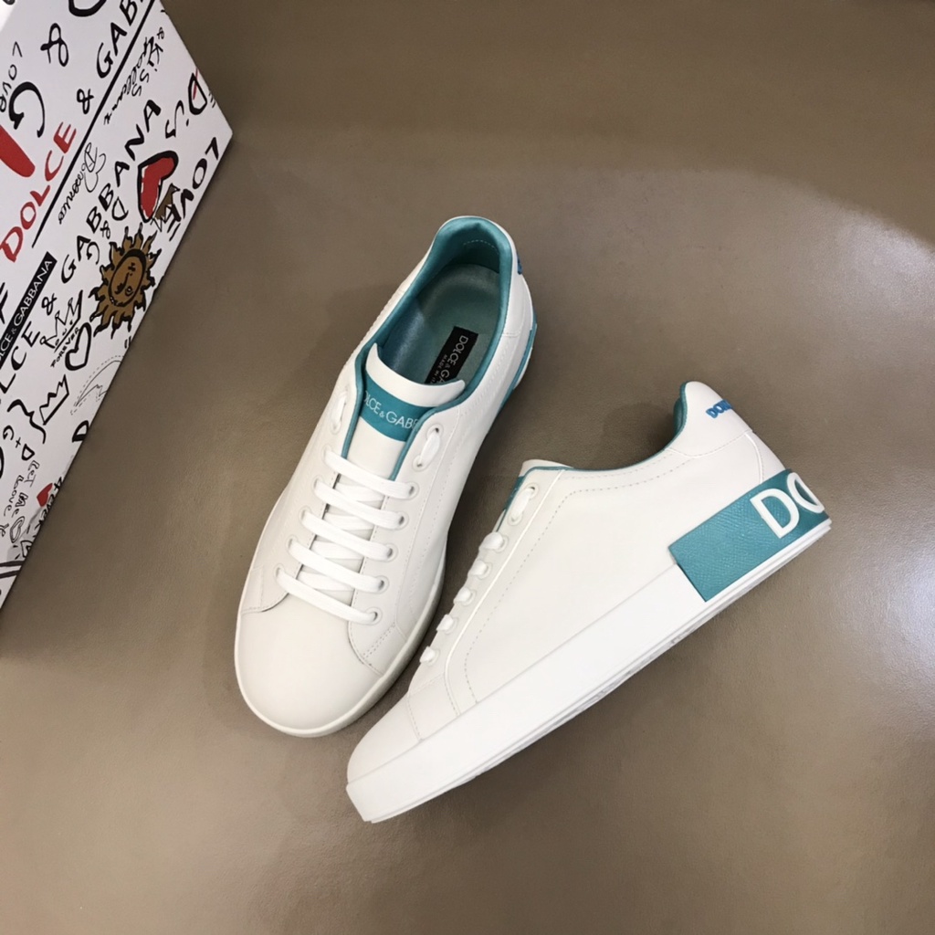 Giày sneakers nam cao cấp da thật Dolce&Gabbana D&G thiết kế trẻ trung và đơn giản mang đến sự mới lạ