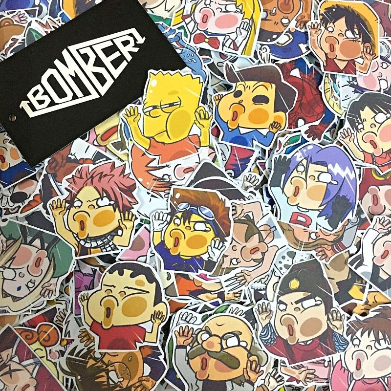 Sticker decal  trang trí cực dễ thương theo chủ đề