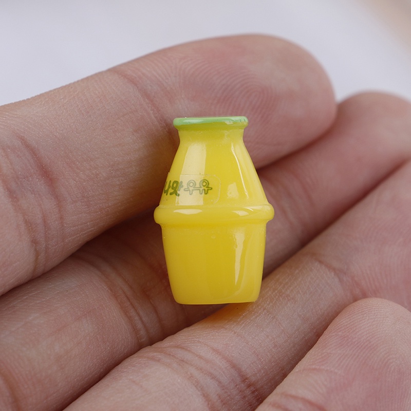 Bộ 4 Mô Hình Bình Sữa Mini Trang Trí Nhà Búp Bê