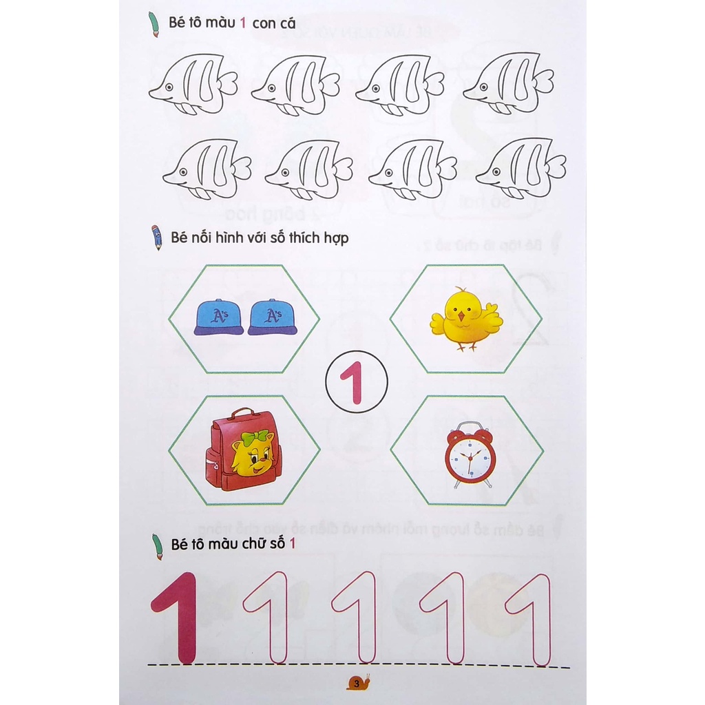 Sách Bé Chuẩn Bị Vào Lớp 1 - Giúp Bé Làm Quen Với Toán (Dành Cho Trẻ 4-5 Tuổi)