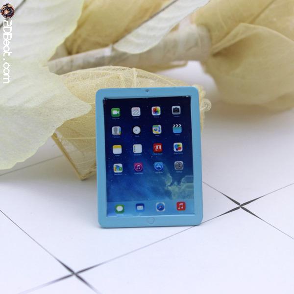 Mini iPad Tablet bằng hợp kim tỉ lệ 1/6 dành cho Doll Action Figure