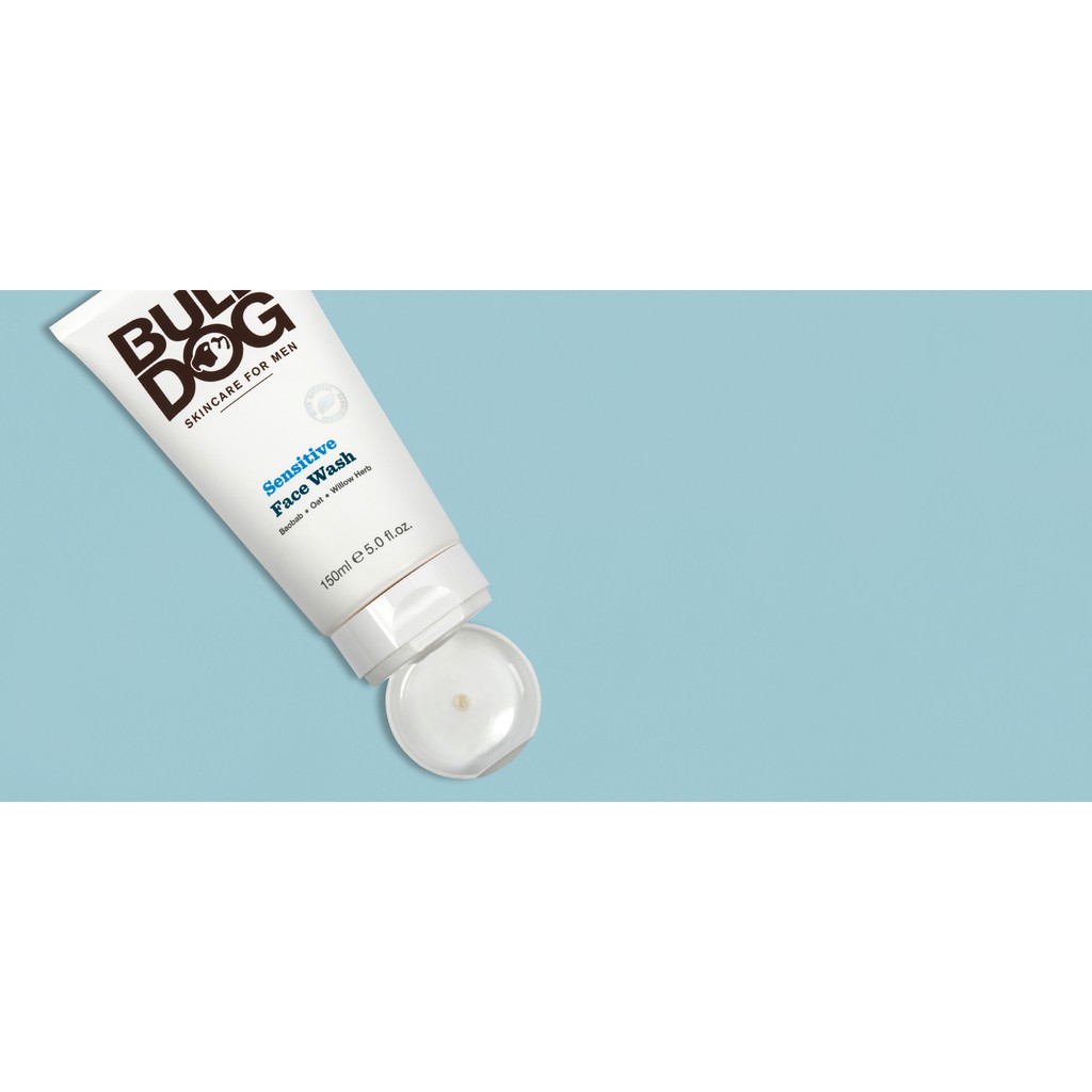 Sữa Rửa Mặt Bulldog Sensitive Face Wash Cho Nam Da Nhạy Cảm 150 Ml