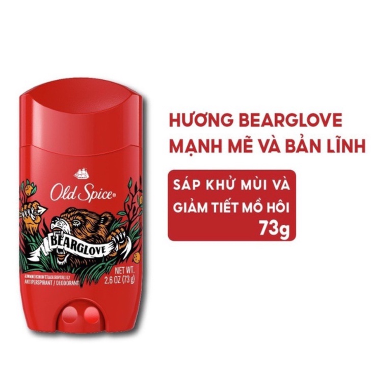 Lăn Khử Mùi Old Spice USA 85g/73g - Nhiều Mùi Hương