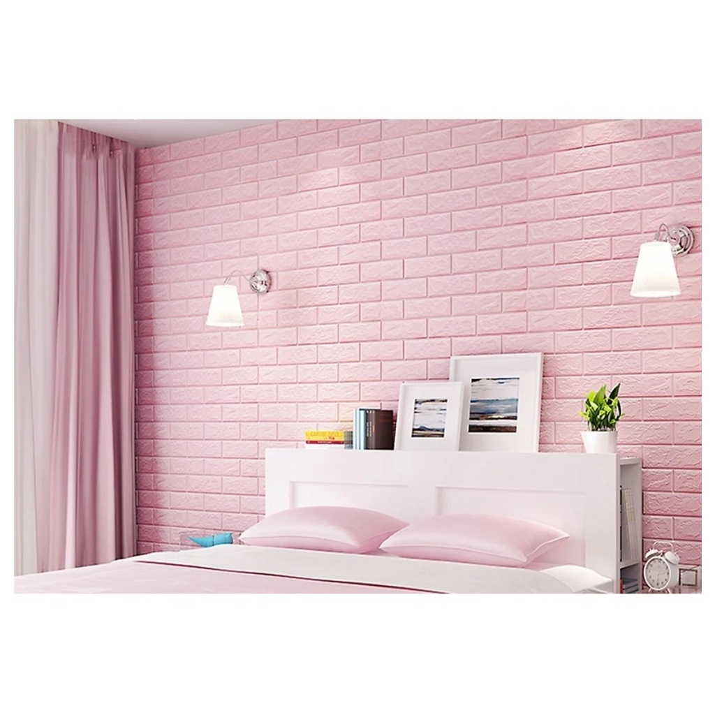 Xốp Dán Tường 3D Giả Gạch Chống Ẩm Cách Nhiệt 70x77cm Dày 3,5mm | BigBuy360 - bigbuy360.vn