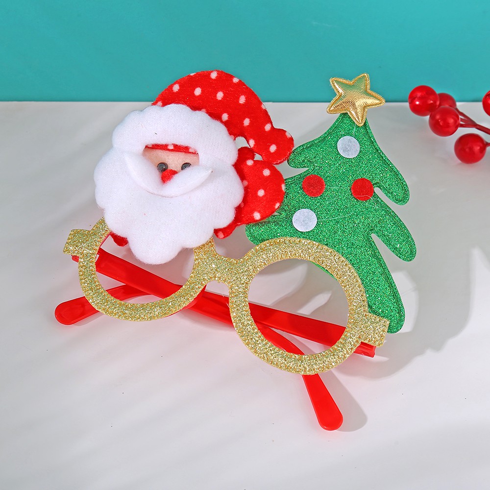 Kính Mắt Phong Cách Giáng Sinh Đáng Yêu Dùng Cho Trang Trí