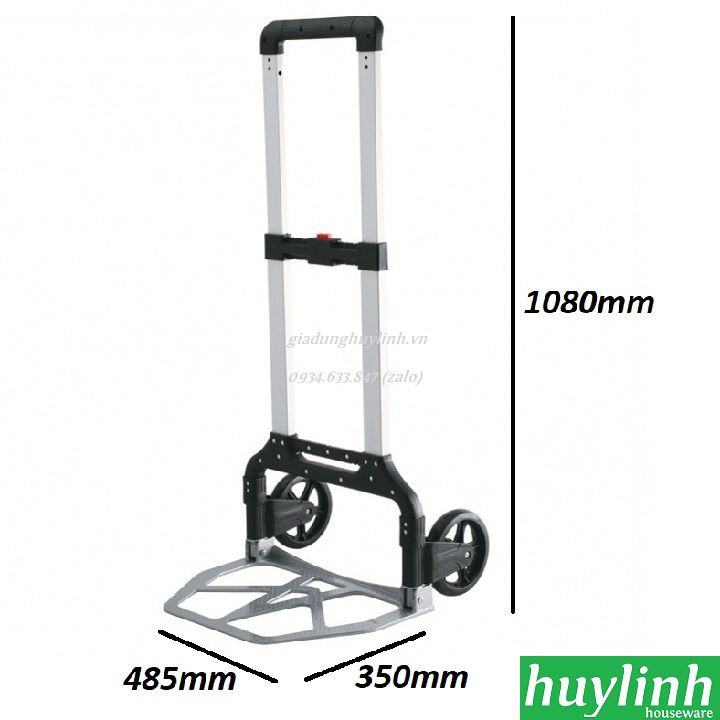 Xe đẩy hàng 2 bánh gấp gọn Advindeq TL-Z160 - 160kg