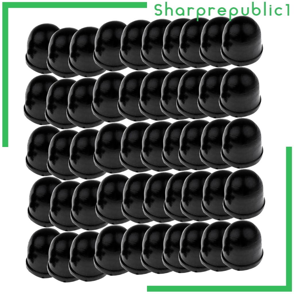 [shpre1] 50 Pack Skateboard Bushings Washers Pivot Cups Longboard Rebuild Spacers