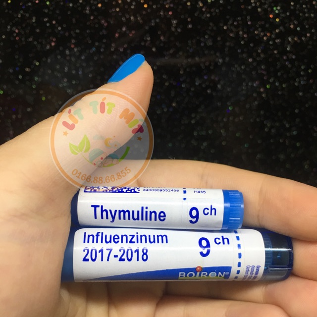 Combo VI LƯỢNG ĐỒNG CĂN CÚM INFLUENZINUM - Thuốc phòng TMH Thymuline 