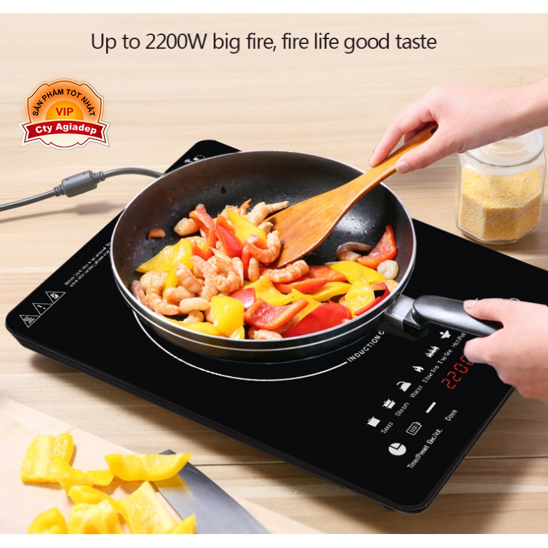 Bếp từ xuất khẩu Châu Âu Induction Cooker RO 2200W - Đun nấu tiện lợi