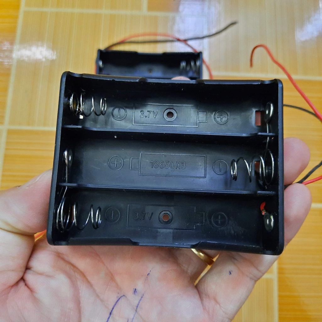 Đế ghép pin 18650 các loại 1/2/3/4 Pin mắc nối tiếp thành pin 1S 2S 3S 4S