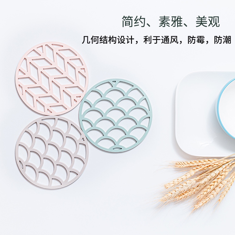 Miếng lót ly tách SWEEJAR bằng silicon chịu nhiệt chống trượt chống bỏng tiện lợi