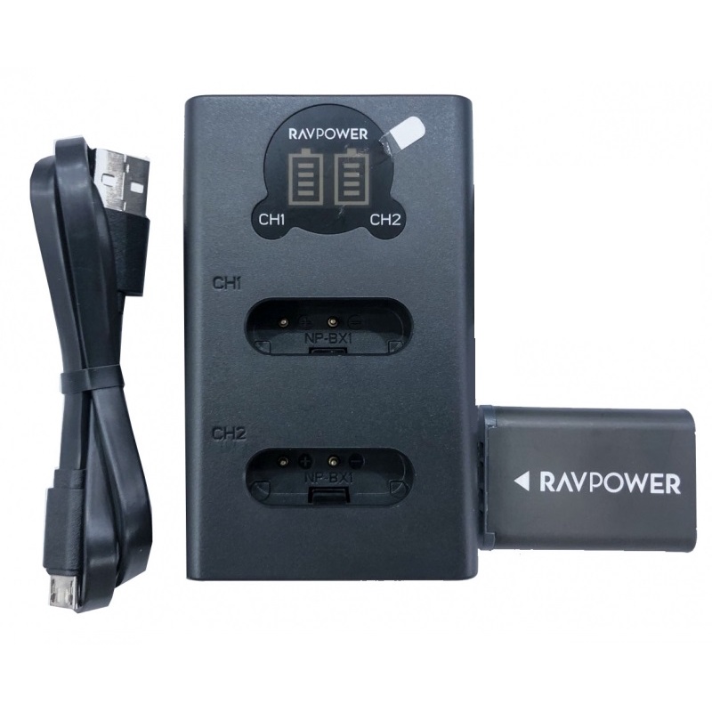 Pin Sạc  Ravpower cho Sony NP-BX1