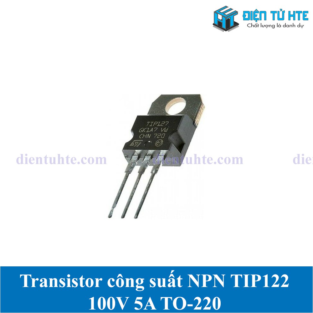 Transistor công suất NPN TIP122 100V 5A TO-220