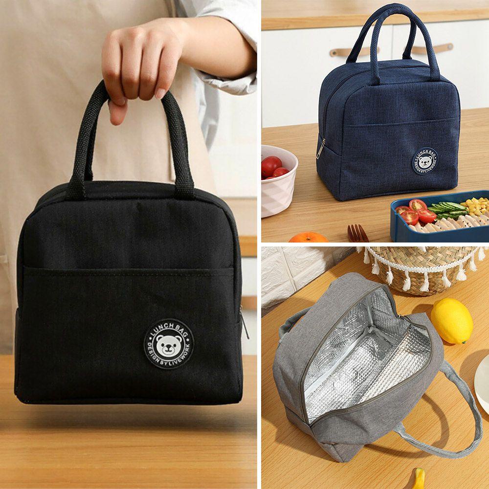 Túi Tote Đựng Hộp Cơm Trưa Cách Nhiệt Thời Trang