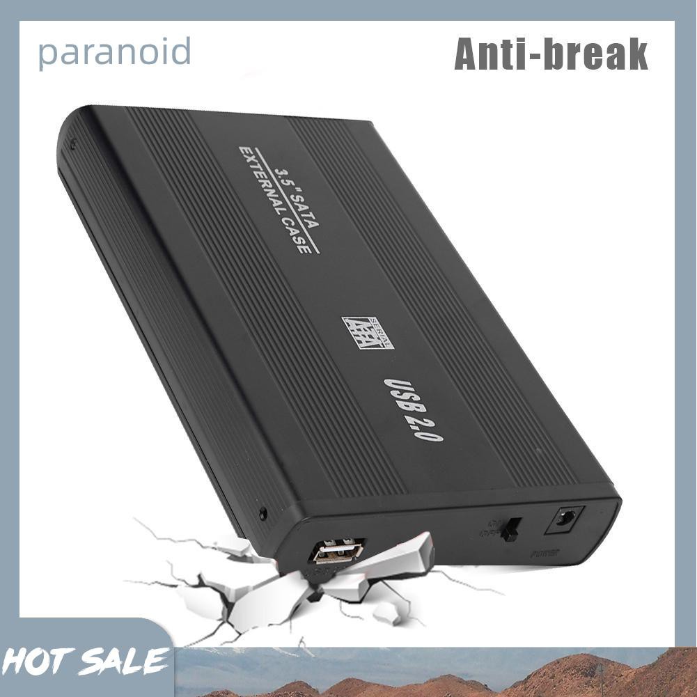 Hộp Đựng Ổ Cứng Ngoài 3.5 inch SATA Sang USB2.0 | BigBuy360 - bigbuy360.vn