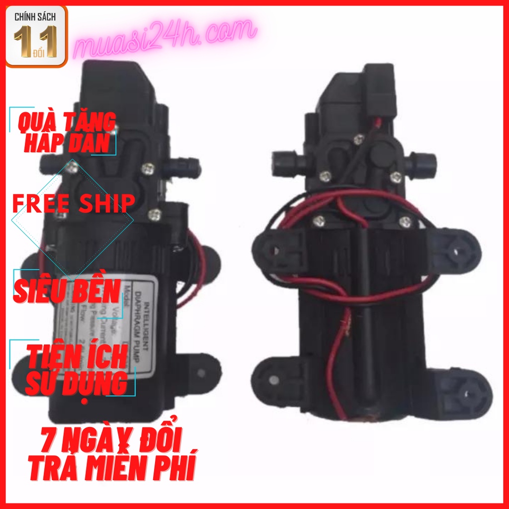 máy bơm nước mini 12v áp lực cao - bơm tăng áp mini 12v
