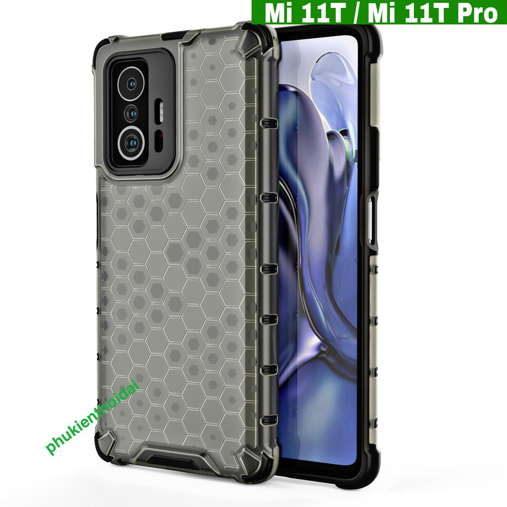 Ốp lưng Xiaomi Mi 11 / Mi 11T / Mi 11T Pro / 12T / Xiaomi 13 5G / 13 Ultra chống sốc vân tổ ONG lục lăng cao cấp