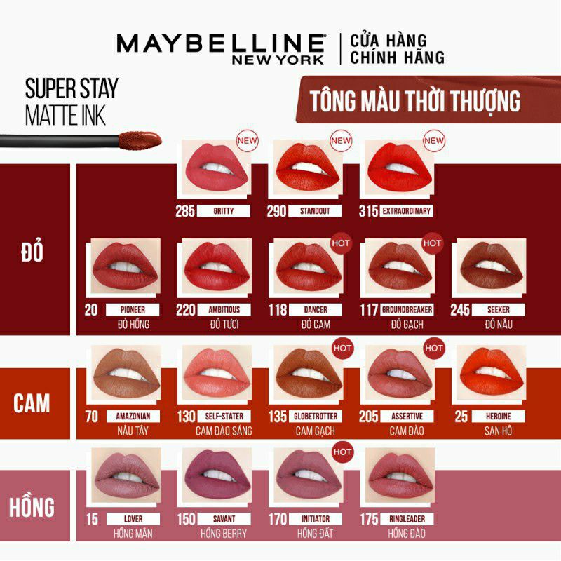 MAYBELLINE SALE SỐC CHỈ 99K/CÂY