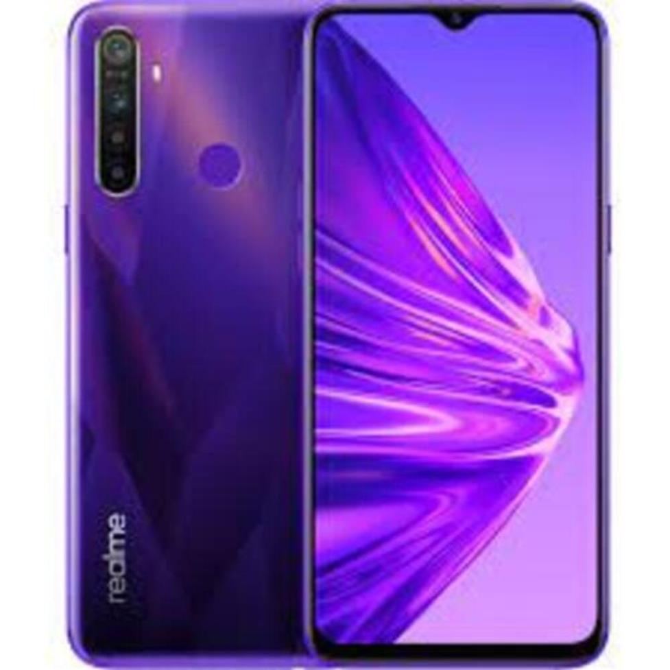 điện thoại Realme 5 2sim Bộ nhớ 64G ram 4G chính hãng, Camera sau: Chính 12 MP &amp; Phụ 8 MP, 2 MP, 2 MP, màn 6.5''