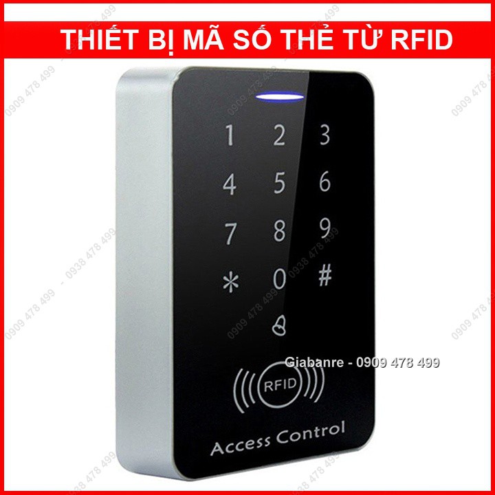 THIẾT BỊ ĐỌC MÃ SỐ VÀ THẺ TỪ RFID - KÈM 10 THẺ TỪ - 5589