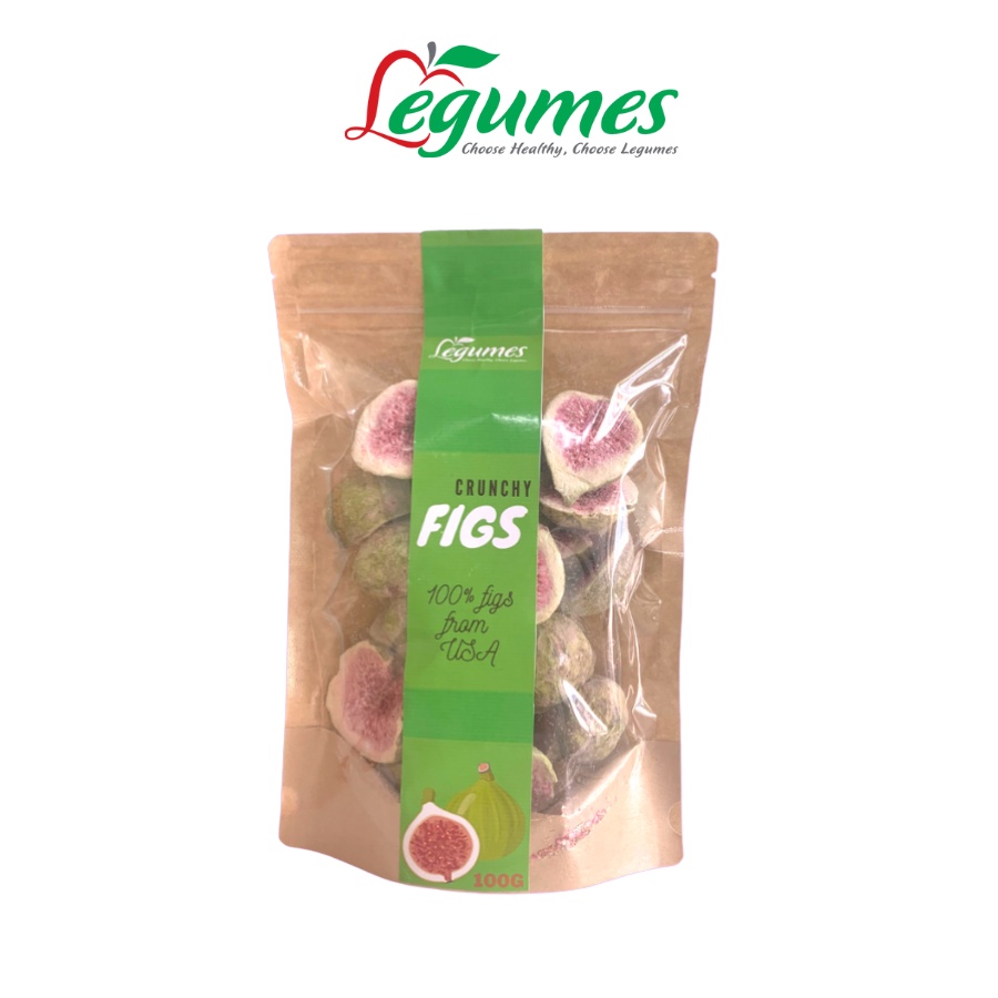 Sung Mỹ sấy giòn không đường - Premium Freeze-Dried Fig no sugar added Légumes Việt Nam