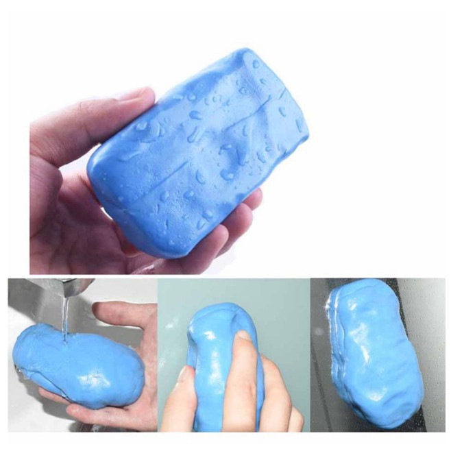 Miếng đất sét thần kì dùng để lau chùi vệ sinh xe ô tô đa năng tiện dụng