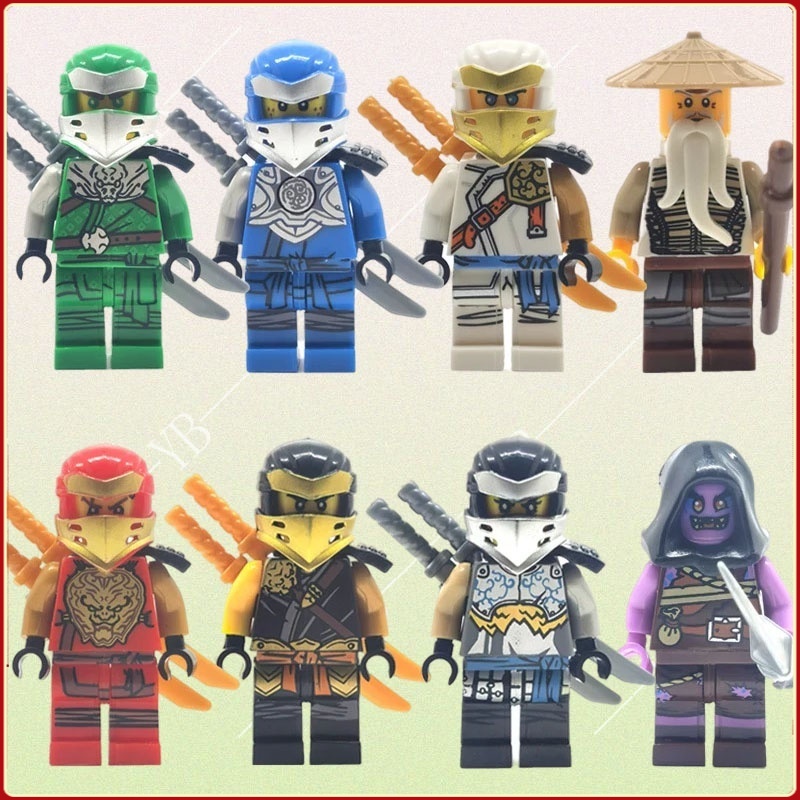 khối hình ninja đồ chơi giáo dục trẻ em nano Ninjago khối xây dựng cho trẻ em