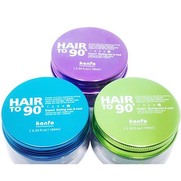 Sáp vuốt Tóc Kanfa Hair To 90 Wax mái tóc mỏng, khó giữ nếp