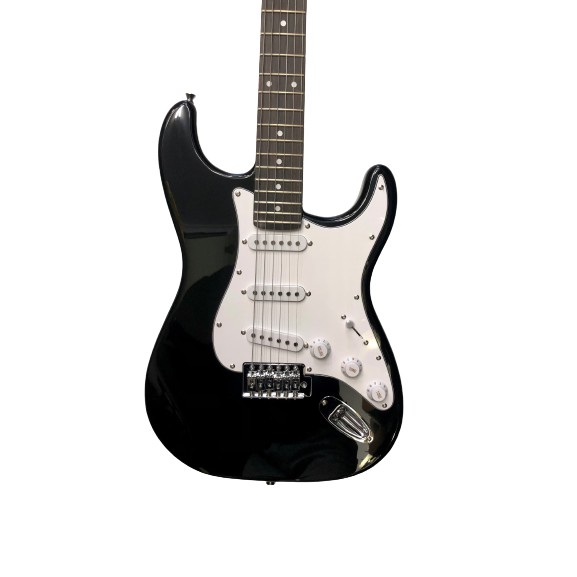 Guitar điện Saiger 3 mobin màu đen