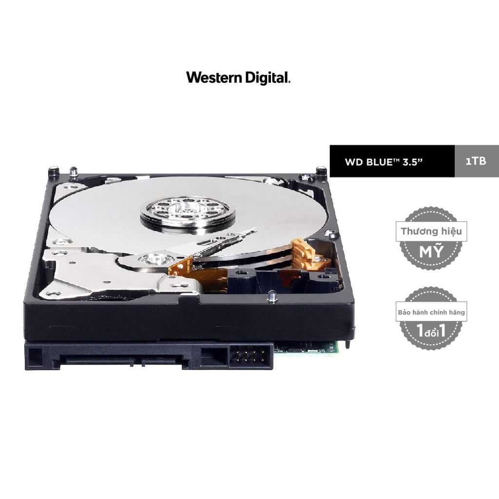 [Mã ELWD6 giảm 5% đơn 300K]Ổ Cứng HDD WD Blue™ 1TB/64MB/7200rpm/3.5 - WD10EZEX | WebRaoVat - webraovat.net.vn