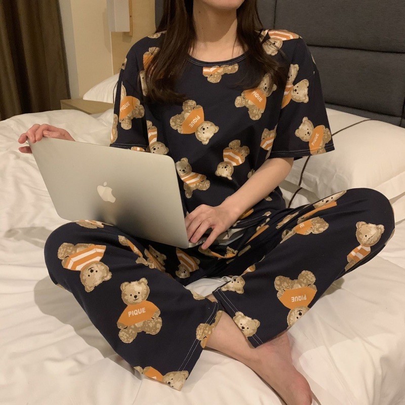 BỘ NGỦ MẶC NHÀ COTTON | BigBuy360 - bigbuy360.vn