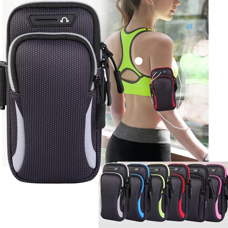 Túi Đựng Điện Thoại Đeo Bắp Tay Thể Thao Chống Nước 6.5" Thông Dụng