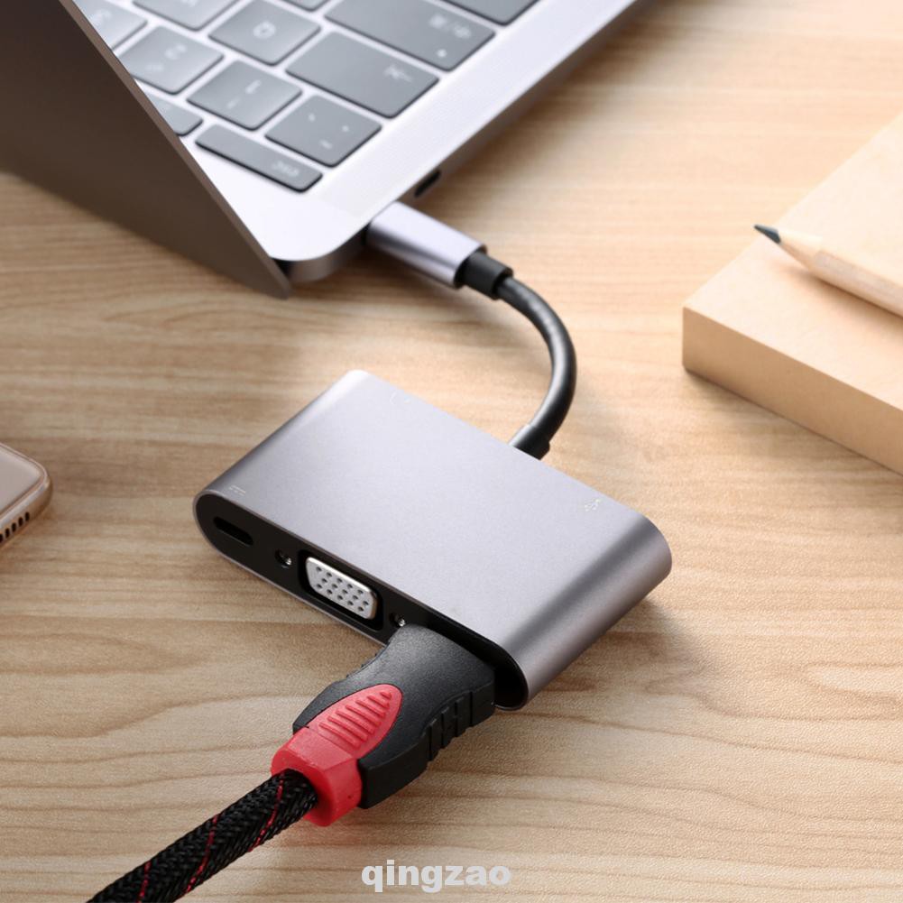 Bộ Chuyển Đổi Hdmi Usb C 5 Trong 1 | BigBuy360 - bigbuy360.vn