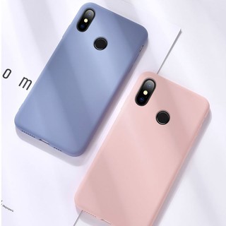 Ốp lưng điện thoại Silicone mềm màu ngọt ngào dành cho Xiaomi Mi A2 Lite
