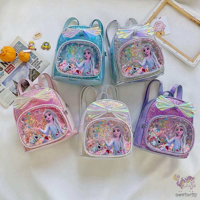 Balo đi học in hoạt hình thời trang Hàn Quốc cho bé gái