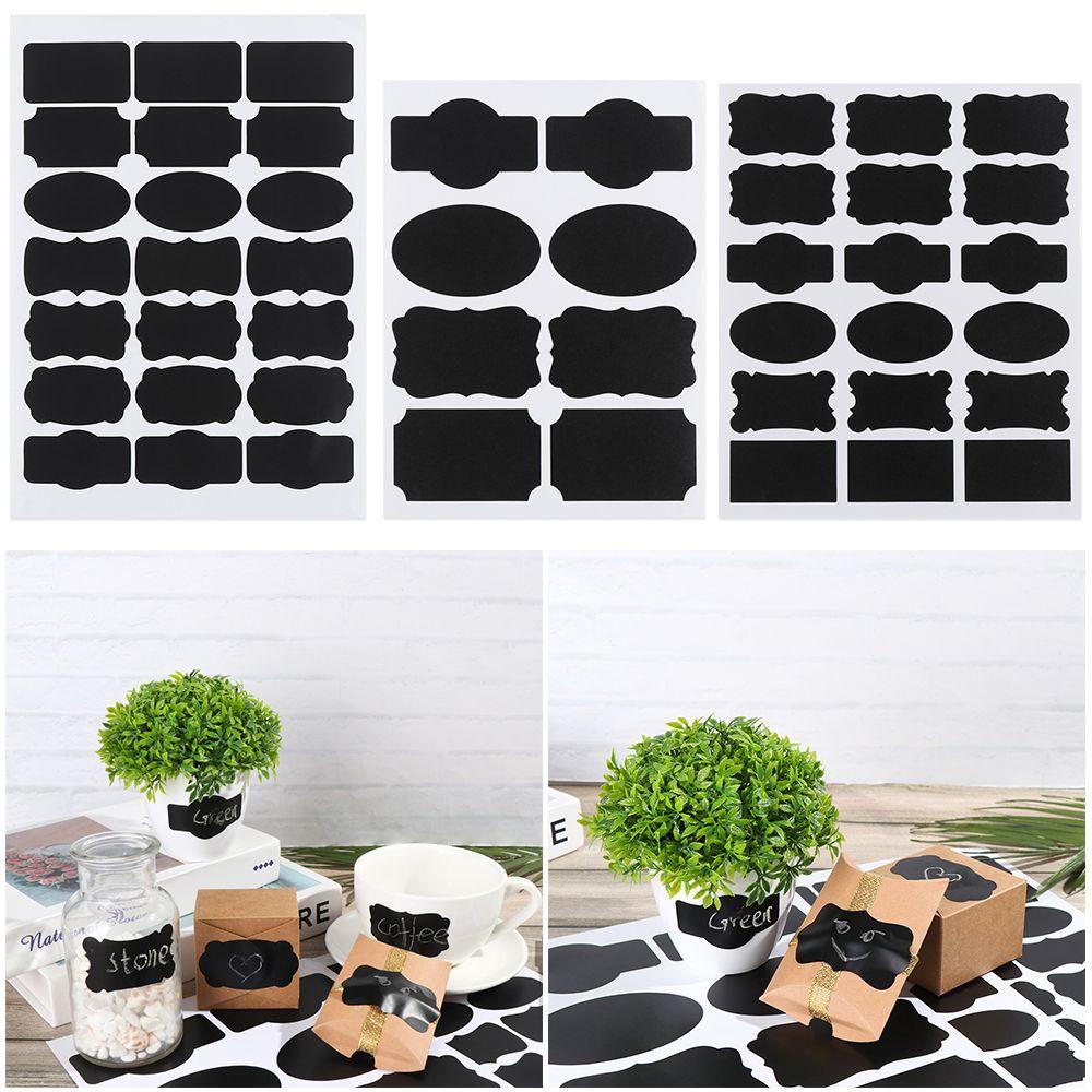 Miếng Dán Vinyl Hình Bảng Đen Viết Phấn Có Thể Tái Sử Dụng Dùng Để Trang Trí Nhà Bếp