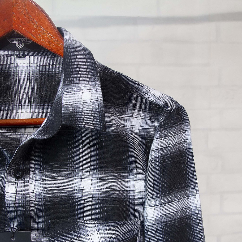 Áo sơ mi nam , sơ mi dạ caro cao cấp full hộp SM53 | BigBuy360 - bigbuy360.vn