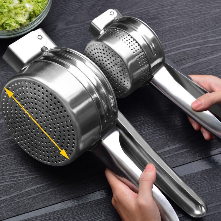 Máy ép rau củ, trái cây bằng tay thép không gỉ, khử nước củ