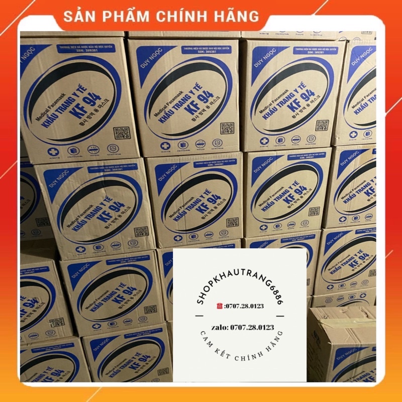 Khẩu trang KF94 Duy ngọc công nghệ hàn quốc [ túi 10 chiếc ] Khẩu trang Y Tế 4 lớp cao cấp lọc vi khuẩn 99,99%