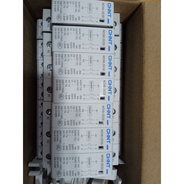 Khởi 1 pha 25A chint chính hãng