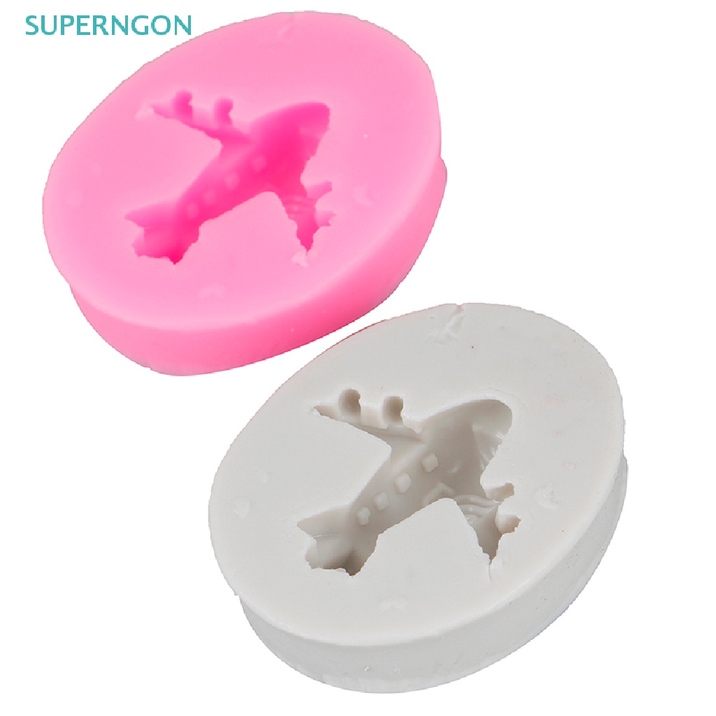 Khuôn Silicone Tạo Hình Máy Bay Mini Trang Trí Bánh