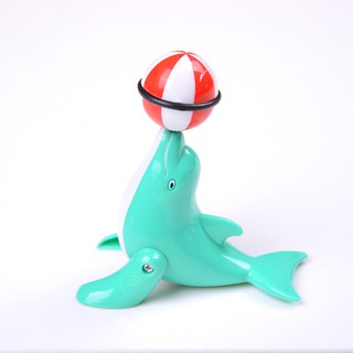 $VN 1x Funny Clockwork Wind Up Lovely Dolphin Children Kids Party Toy Gift