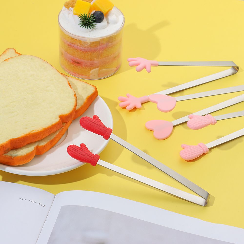Kẹp gắp đá viên mini bằng silicone tiện lợi