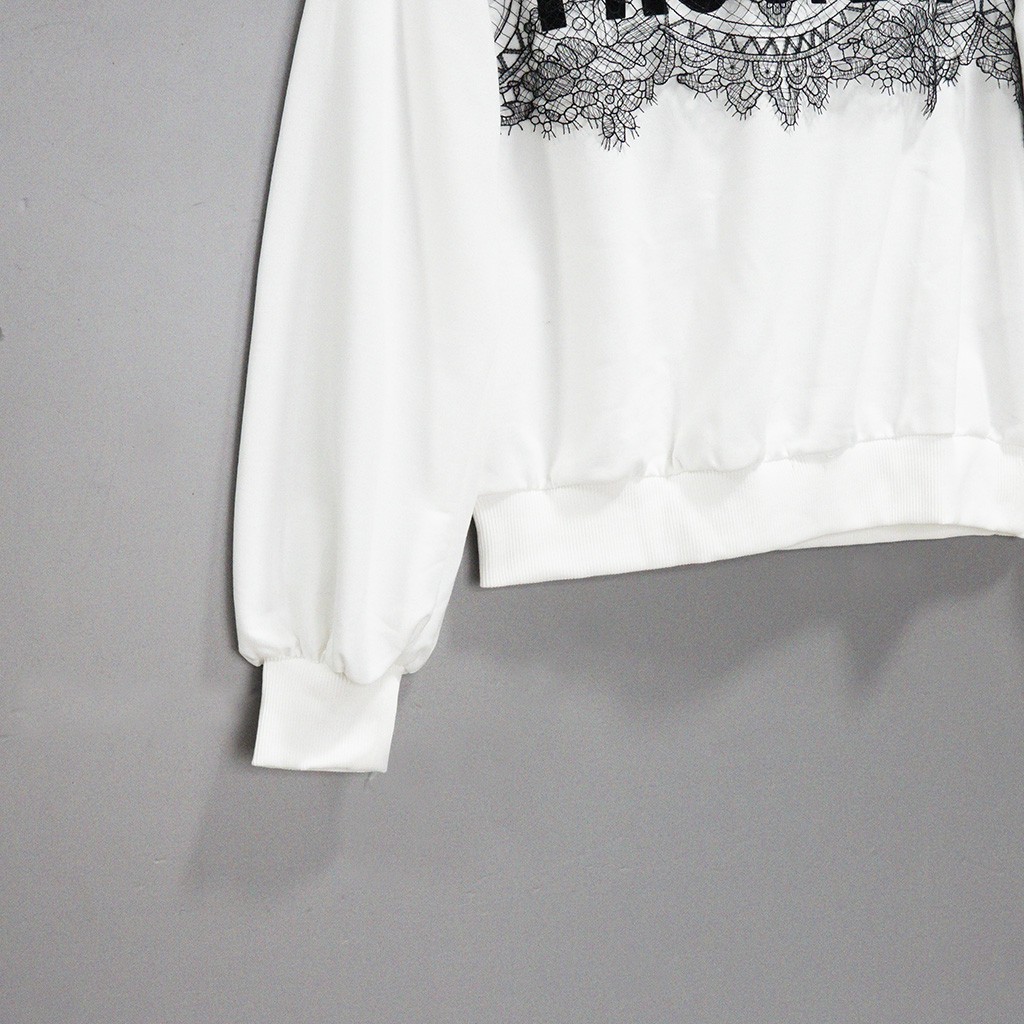 ÁO NỈ NỮ PASSION PHỐI REN | BigBuy360 - bigbuy360.vn