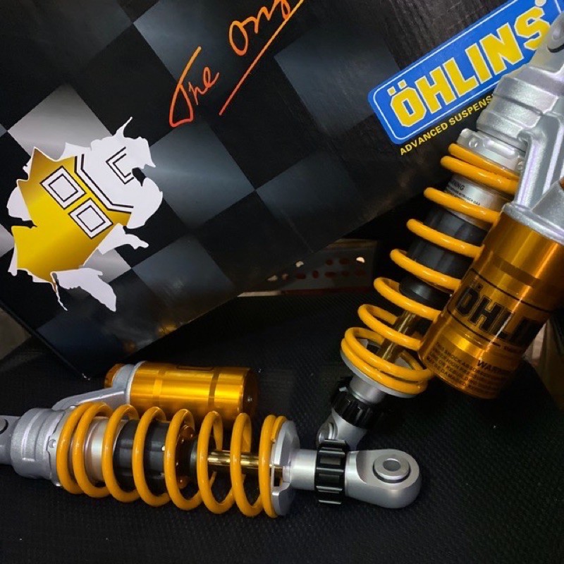 Phuộc sau Ohlins bình dầu wave, dream, sirius._Vario - Click - AB 125 - NVX155.