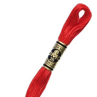 Chỉ thêu DMC 666 tép lẻ